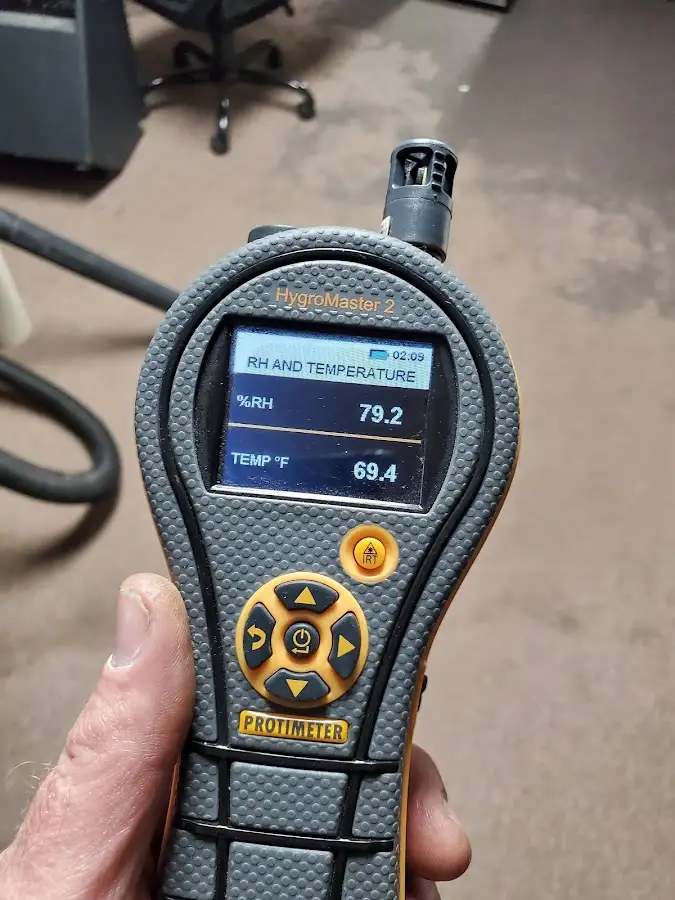 Moisture meter humidity assessment for Fire & Smoke Damage Restoration in Lakeport